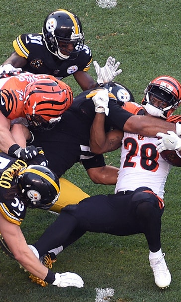 Steelers shut down Bengals to pull away for 29-14 win (Oct 22, 2017)